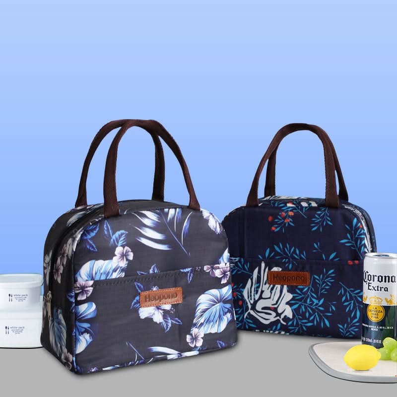 Printed Insulated Lunch Bag – Oxford Cloth Tote Bag