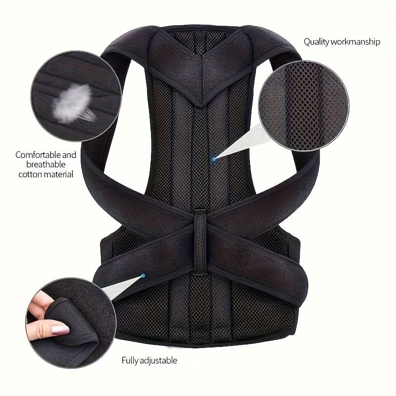 Adjustable Back Support Belt – Lumbar Brace for Back Pain Relief