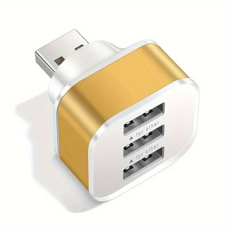 3-Port USB 2.0 Hub Expander - Multi-Purpose Connector