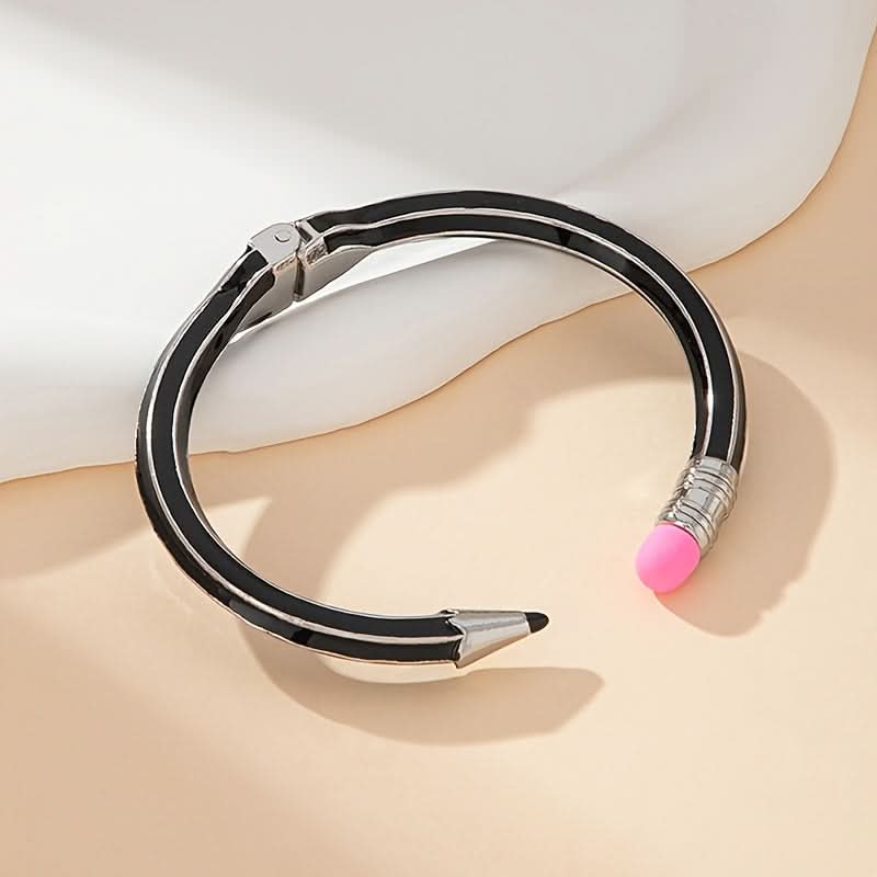 Chic Pencil Design Zinc Alloy Cuff Bracelet