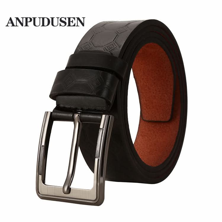 Unisex PU Leather Pin Buckle Belt