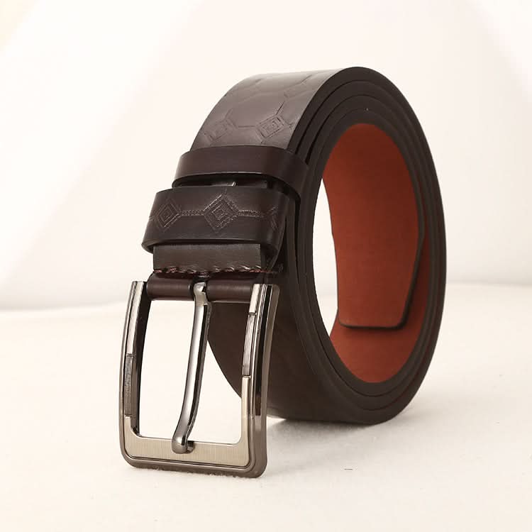 Unisex PU Leather Pin Buckle Belt