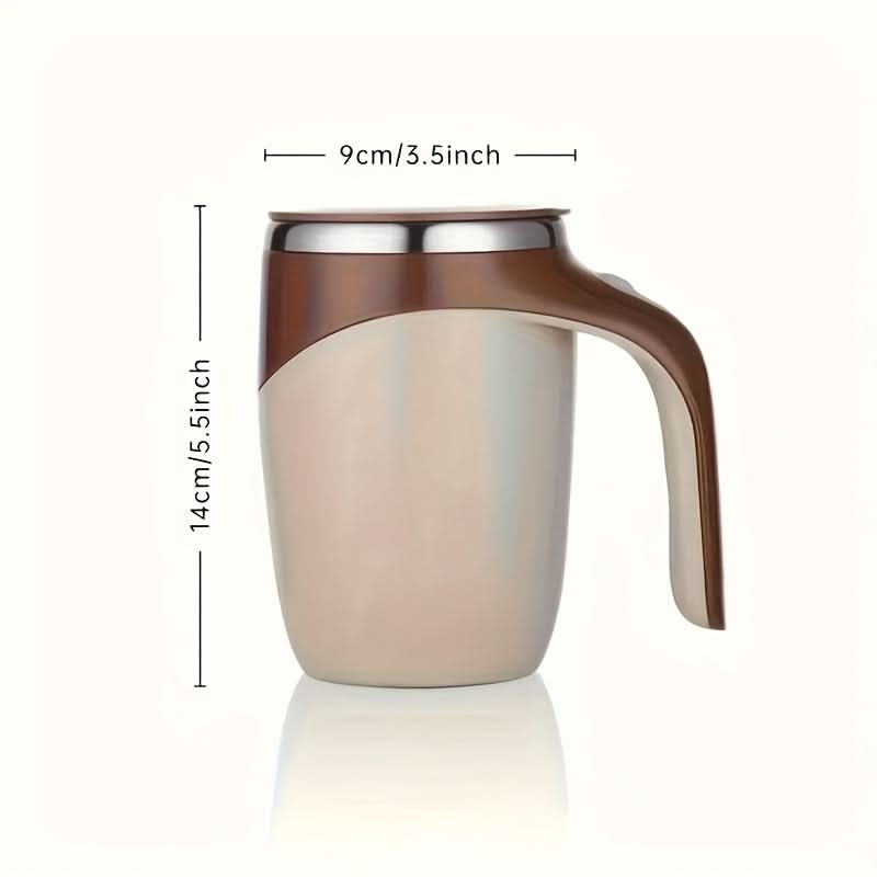 Rechargeable Electric Self-Stirring Mug - Portable Magnetic Stirring Coffee Mug