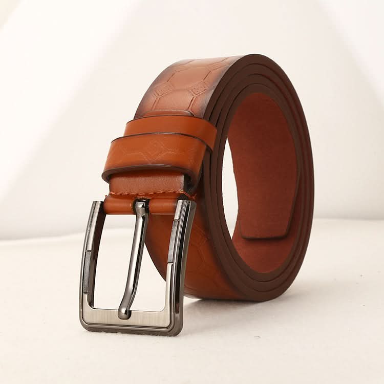 Unisex PU Leather Pin Buckle Belt