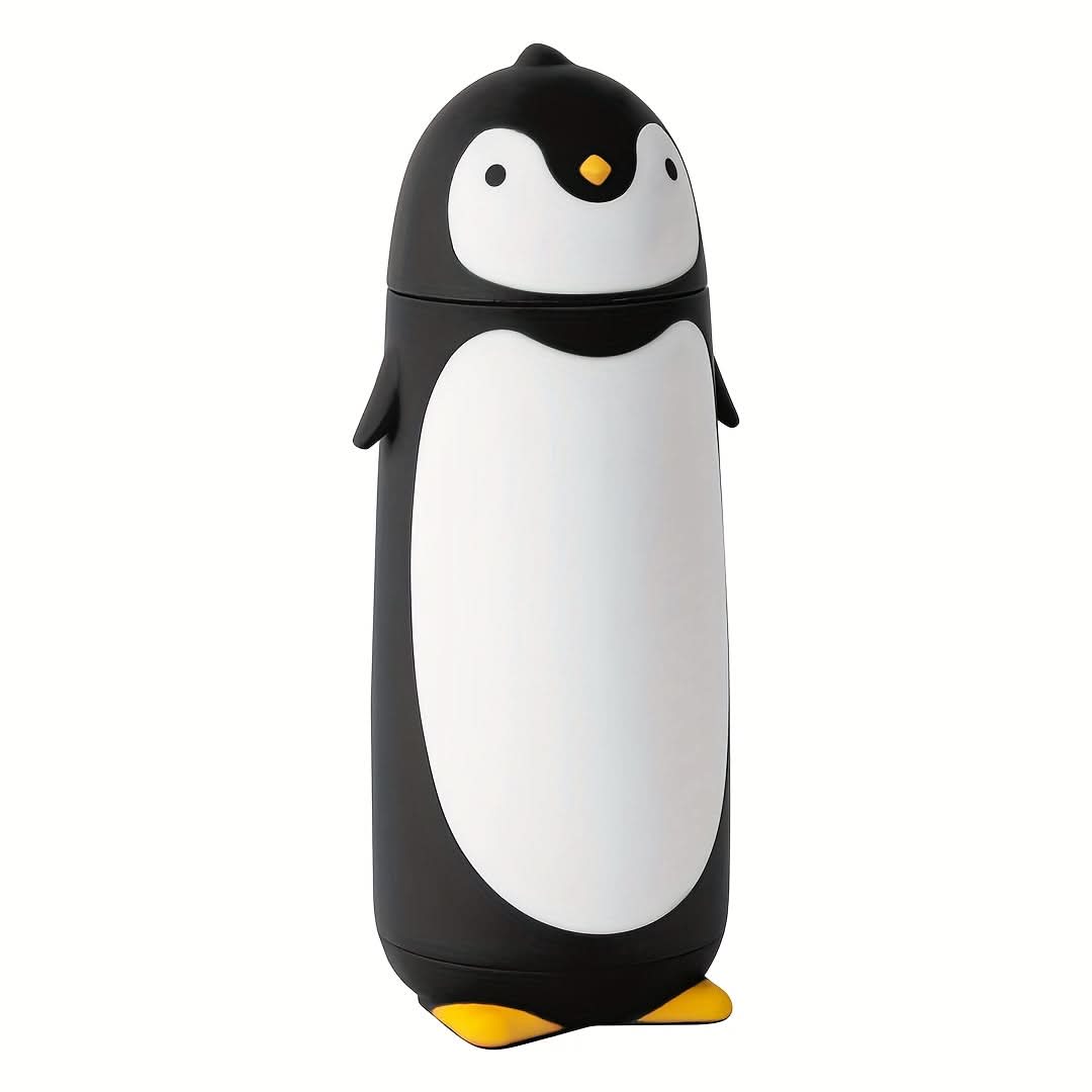 280ml Double-Wall Glass Penguin Tumbler