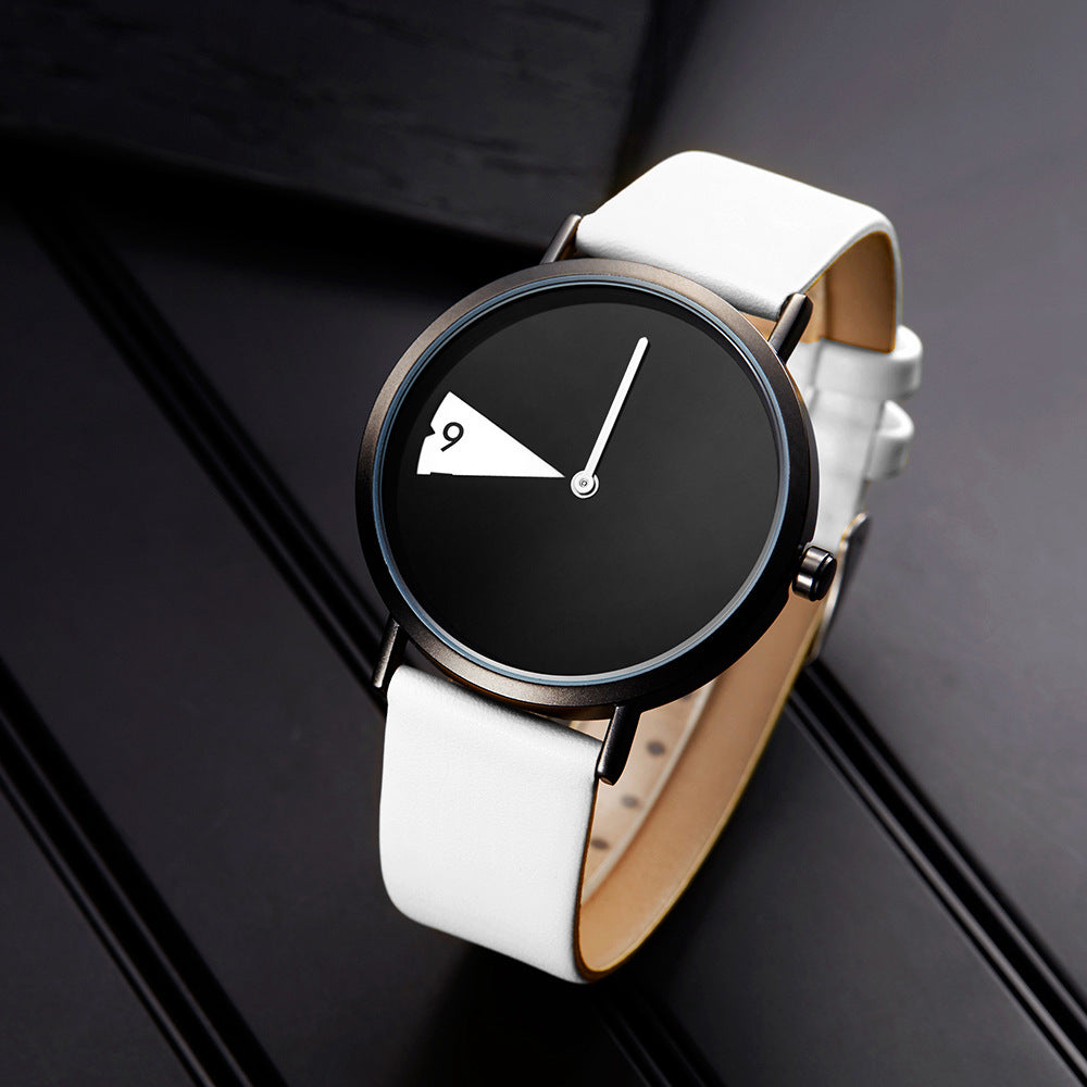 SK Women’s Quartz Watch – Fashion Waterproof Casual Leather Strap Wristwatch