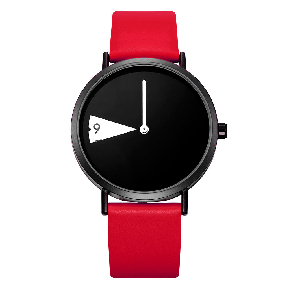 SK Women’s Quartz Watch – Fashion Waterproof Casual Leather Strap Wristwatch