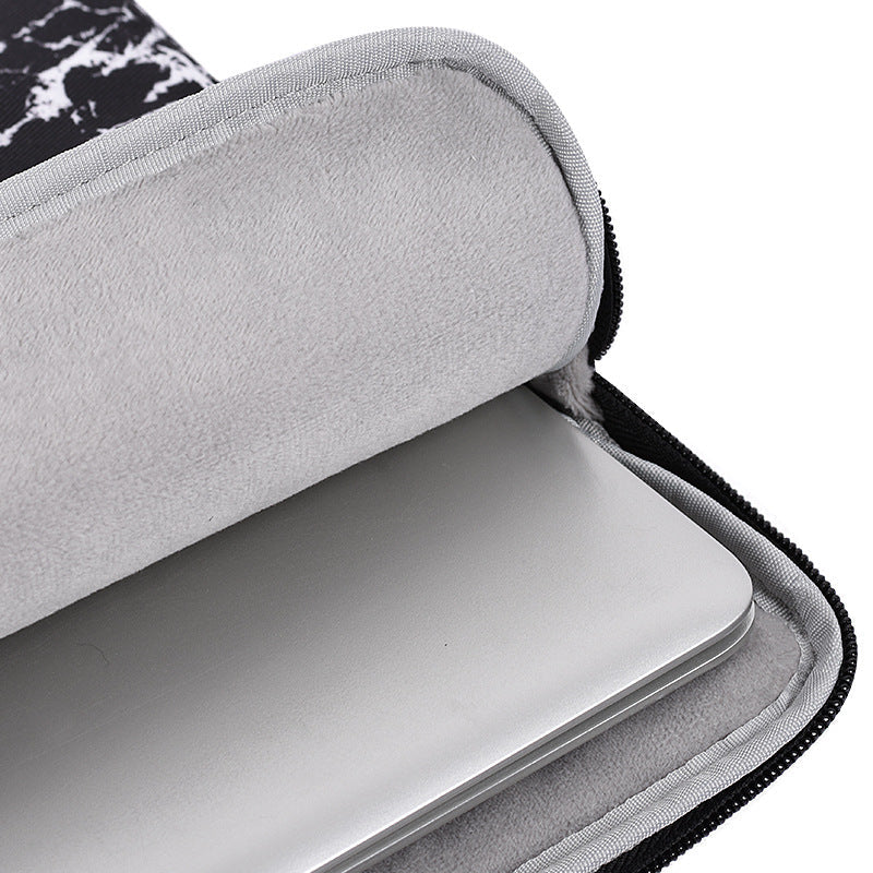 Marble Laptop Sleeve Case – Waterproof & Shockproof Protective Bag