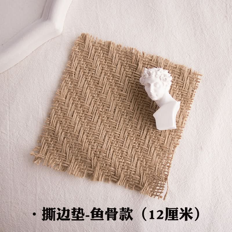 Retro Linen Gourmet Coasters (Set of 2)