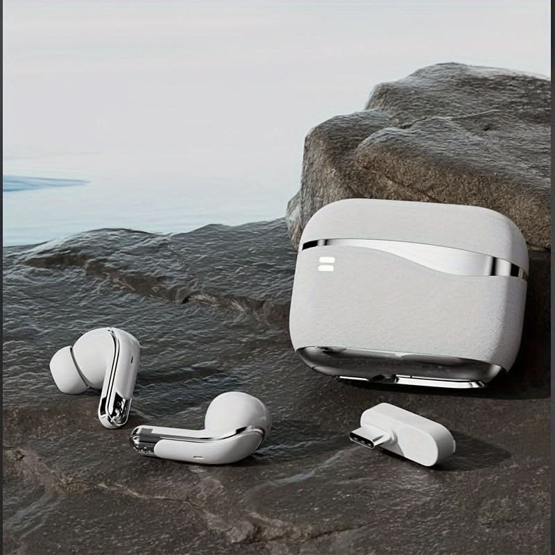 P-M6 Wireless Gaming Earbuds, 2.4G Low Latency, Active Noise Reduction