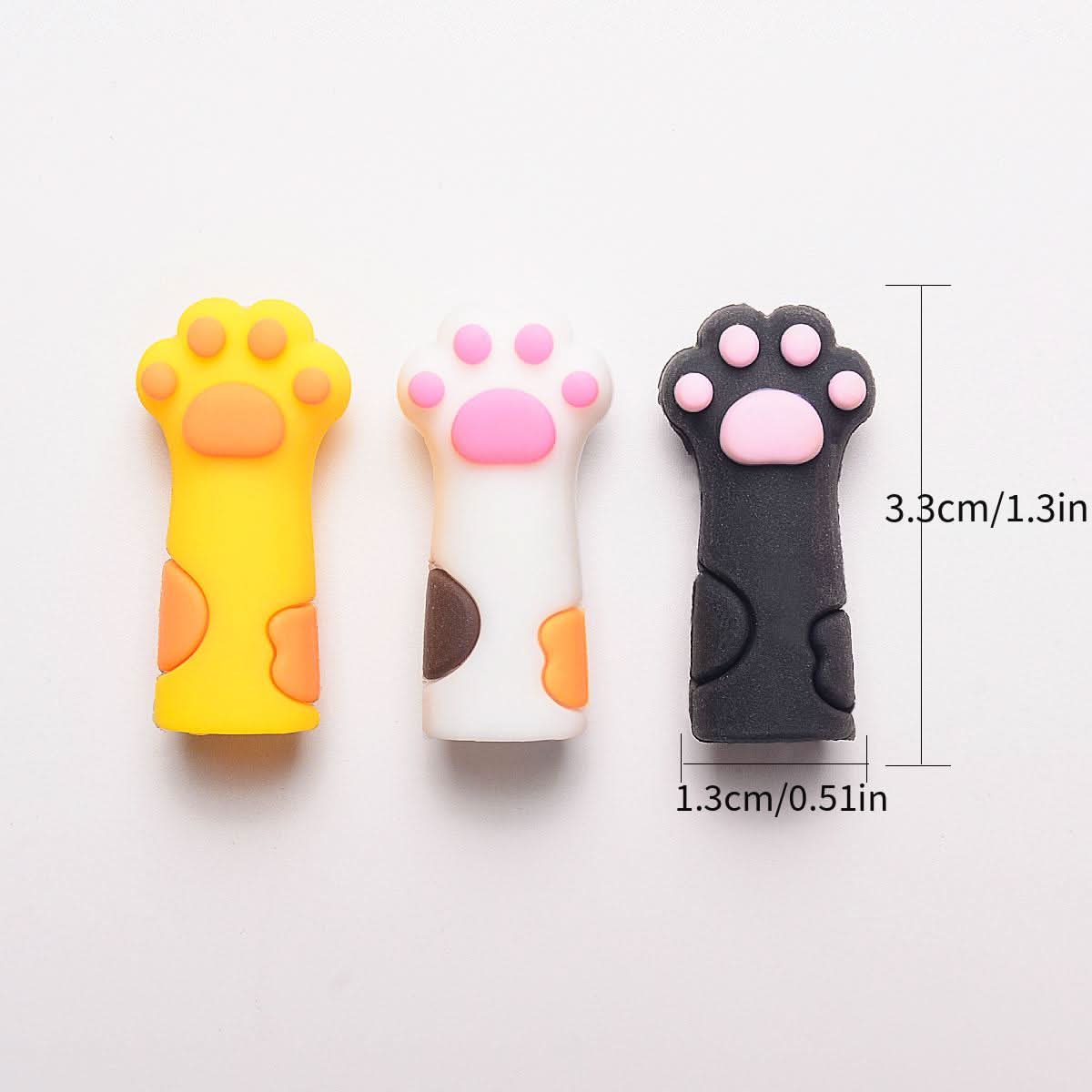 1 Pc Silicone Nipper Protective Cover Tweezers Cap Nail Scissors Shell Pedicure Tool