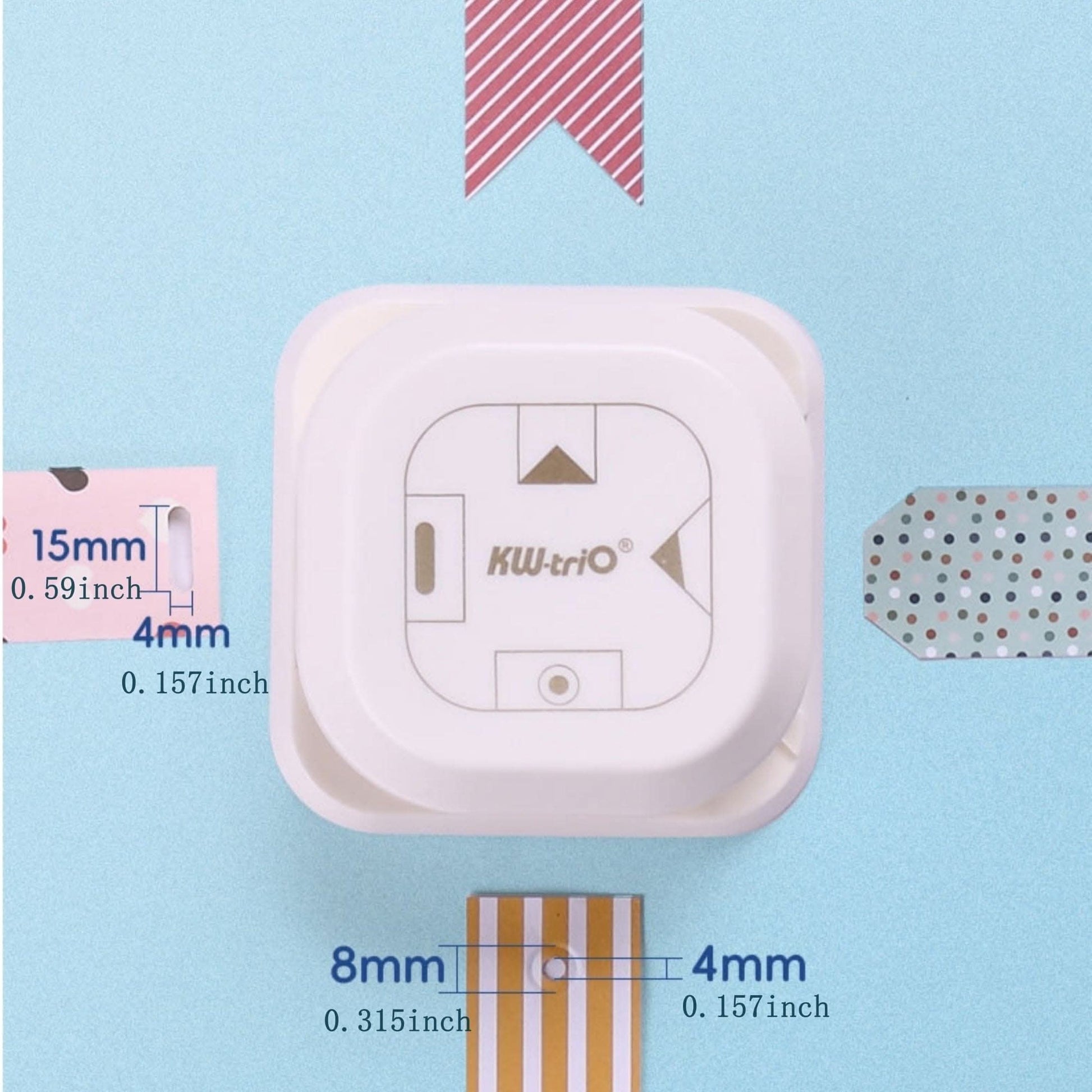 4-in-1 Multifunctional Paper Punch Tool