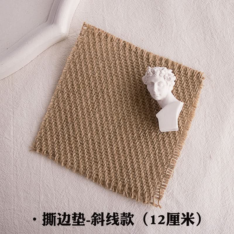 Retro Linen Gourmet Coasters (Set of 2)
