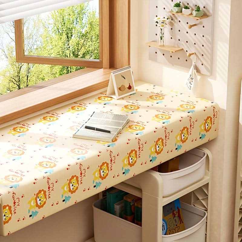 Milky White Bear Pattern Anti-Collision Corner Strip (Pack of 2)
