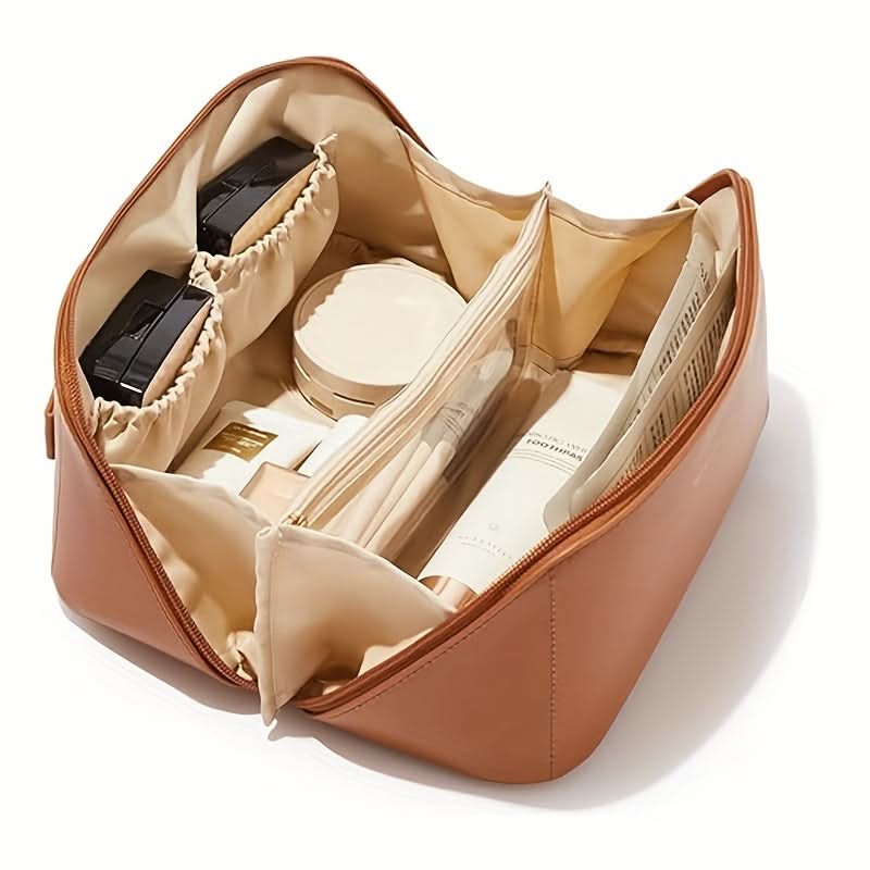 Large Capacity Ladies Travel Cosmetic Bag - Waterproof & Versatile