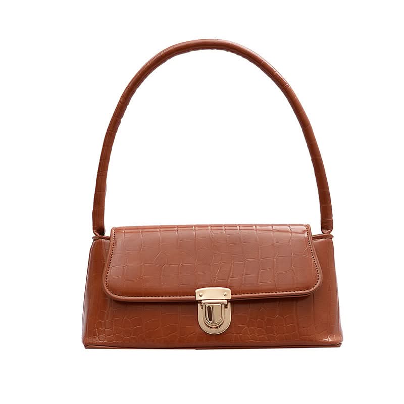 Korean-Style Stone Pattern Shoulder Bag - Summer Fashion Underarm Bag