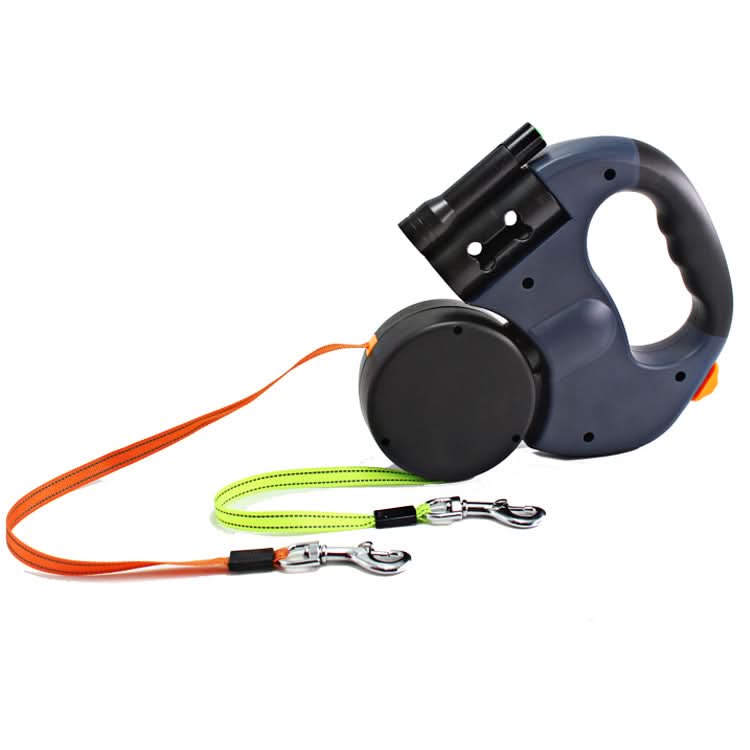 Automatic Retractable Double-Ended Dog Leash