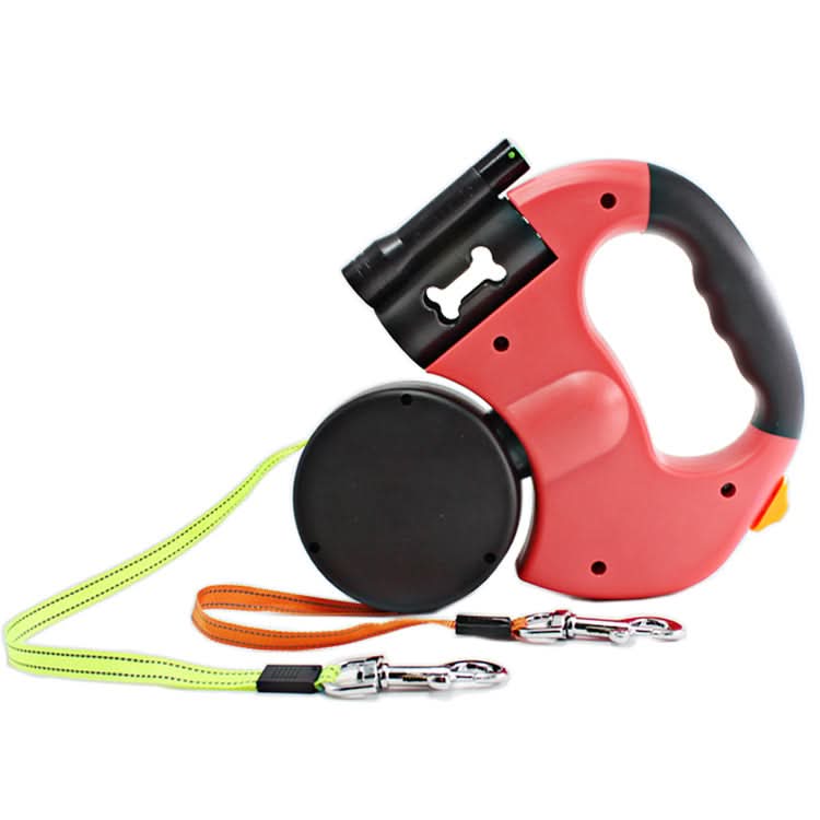Automatic Retractable Double-Ended Dog Leash