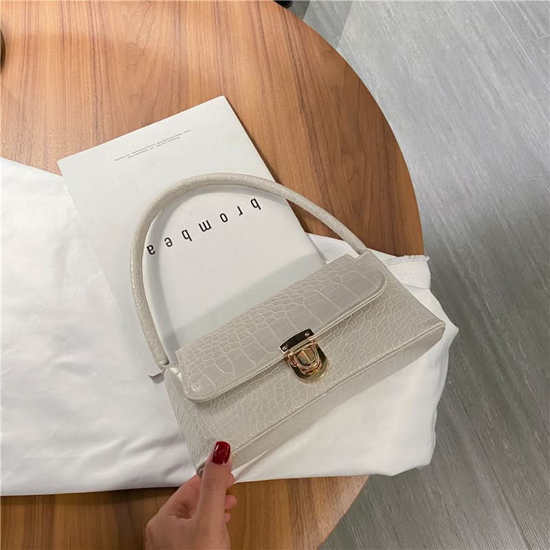 Korean-Style Stone Pattern Shoulder Bag - Summer Fashion Underarm Bag