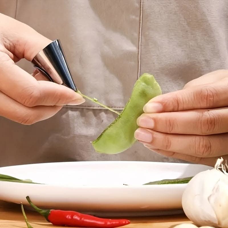 Edamame Peeling Iron Nail Set for Easy Peeling
