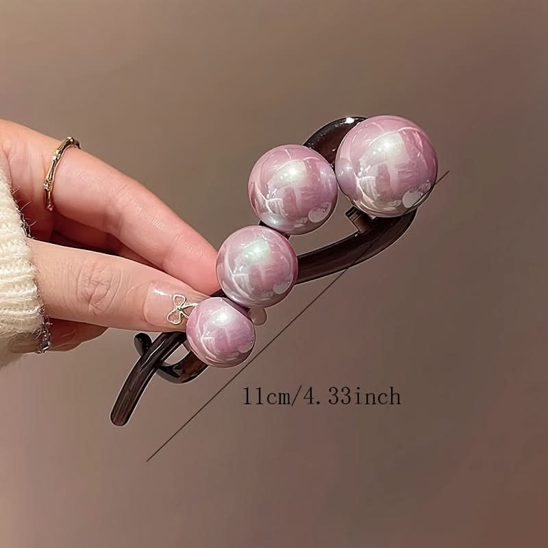 3pcs Vintage Imitation Pearl Hair Clips Set