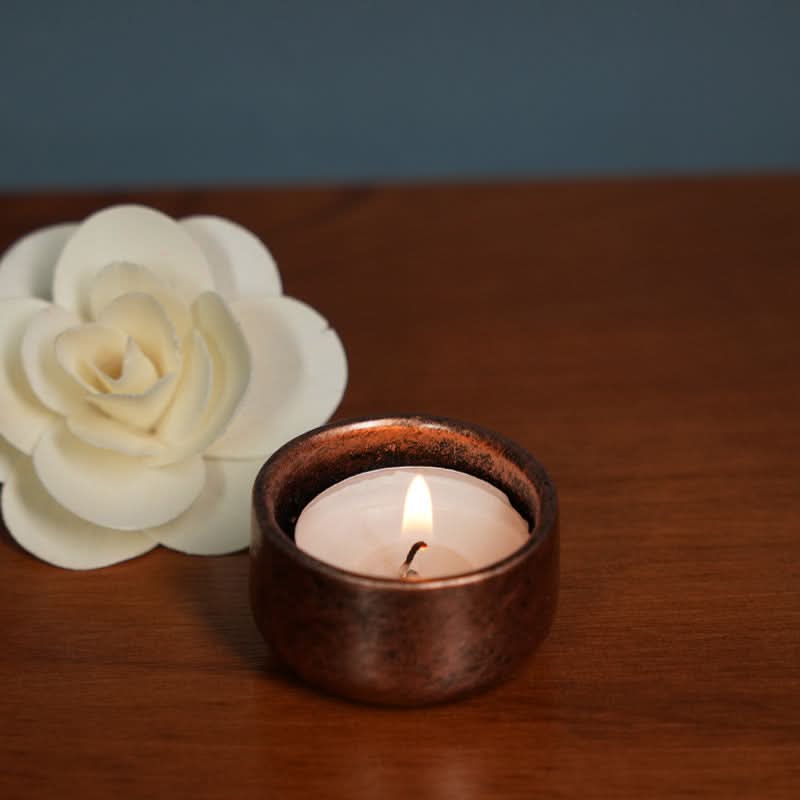 Buddha Candlestick - Resin Zen Home Decor