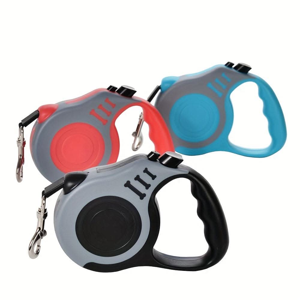 Heavy-Duty Retractable Dog Leash with Handle