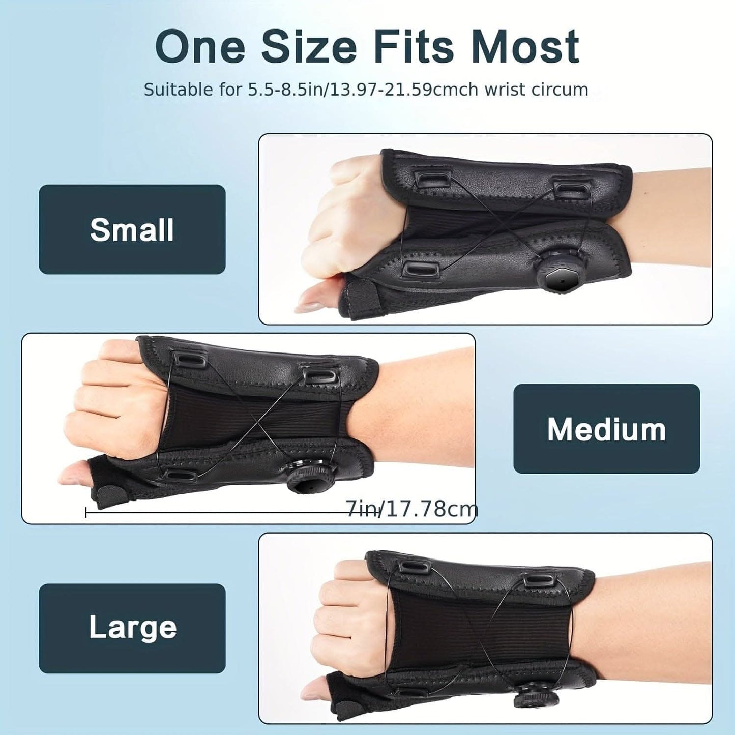 Adjustable Wrist Support Brace for Carpal Tunnel – Comfort Fit