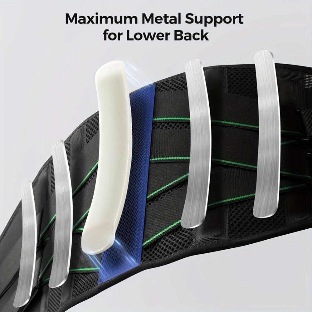 Adjustable Lumbar Support Back Brace Belt