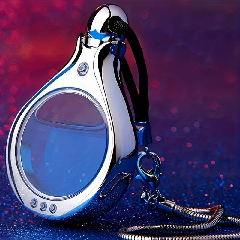 Refillable Hanging Car Air Freshener – Decorative Perfume Bottle Pendant