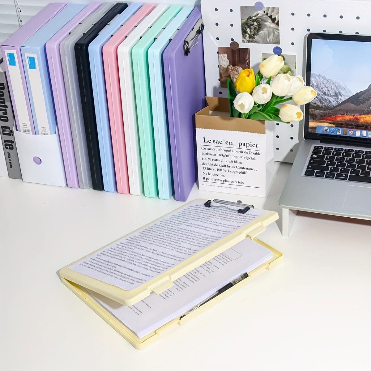 Large Capacity A4 File Storage Box