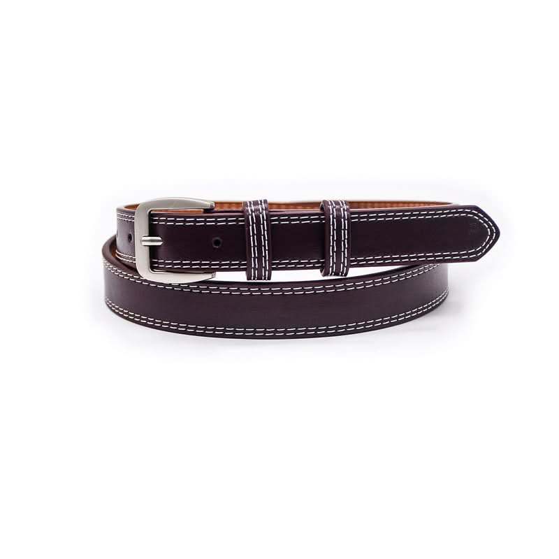Women's Retro Thin Double-Line Belt