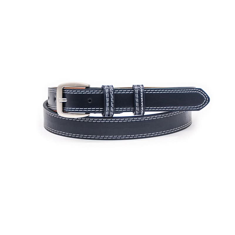 Women's Retro Thin Double-Line Belt
