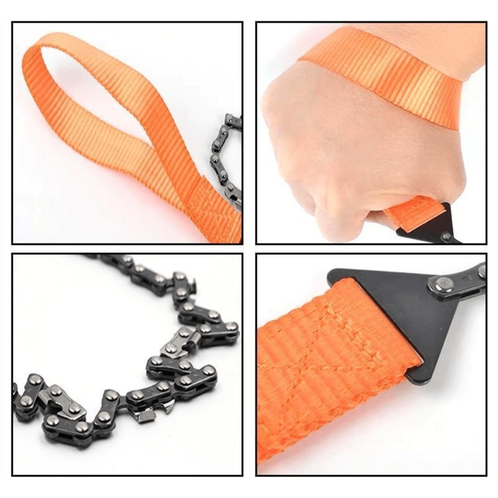 Ultra-Portable Pocket Chainsaw for Rapid Cutting