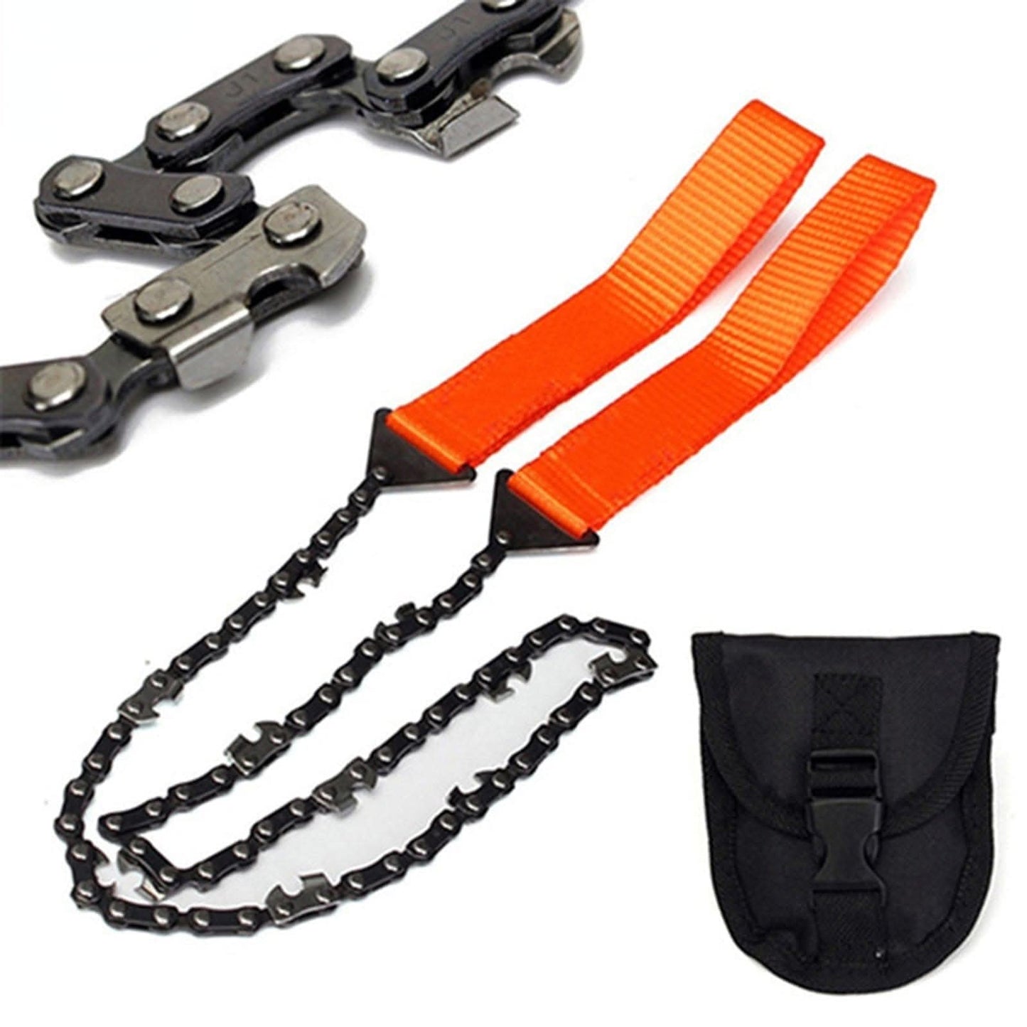 Ultra-Portable Pocket Chainsaw for Rapid Cutting