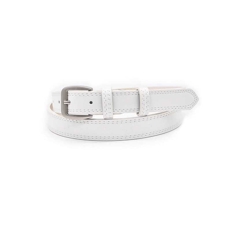 Women's Retro Thin Double-Line Belt