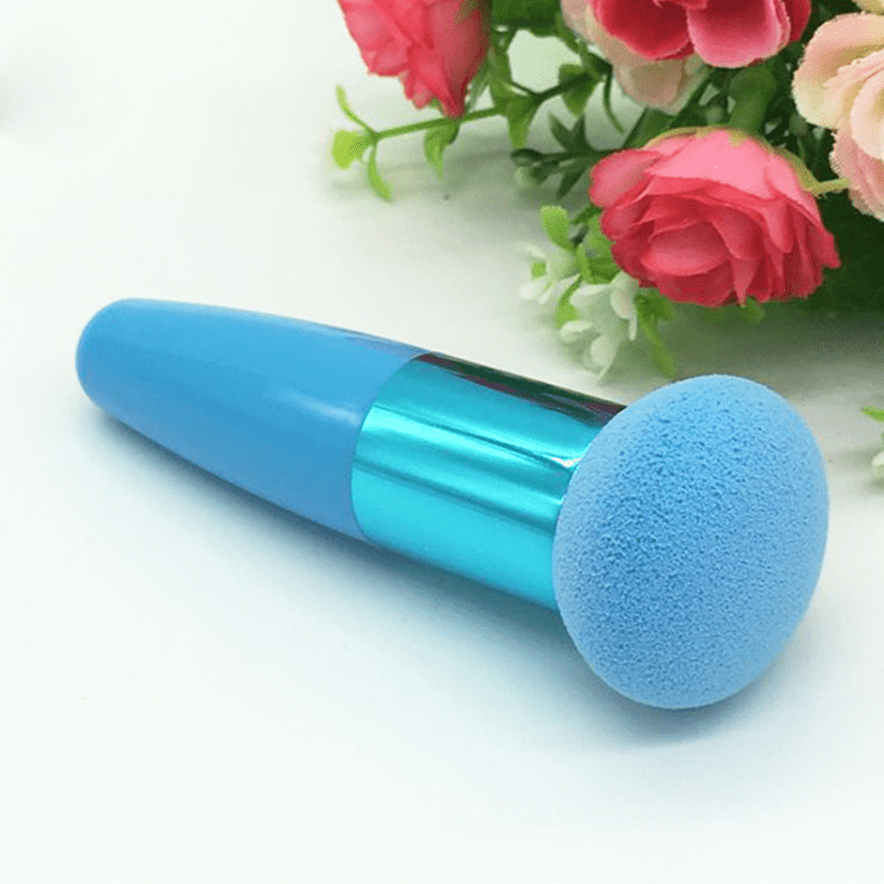 Ergonomic Foundation Makeup Sponge with Handle