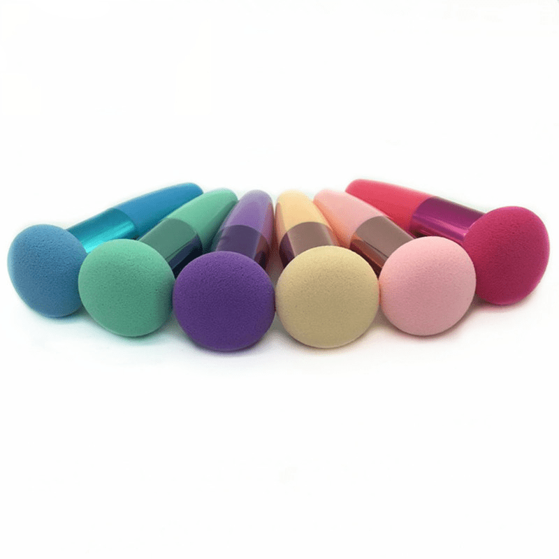 Ergonomic Foundation Makeup Sponge with Handle