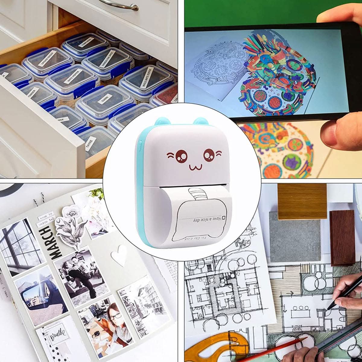 Bluetooth Mini Pocket Printer for Photos & Receipts