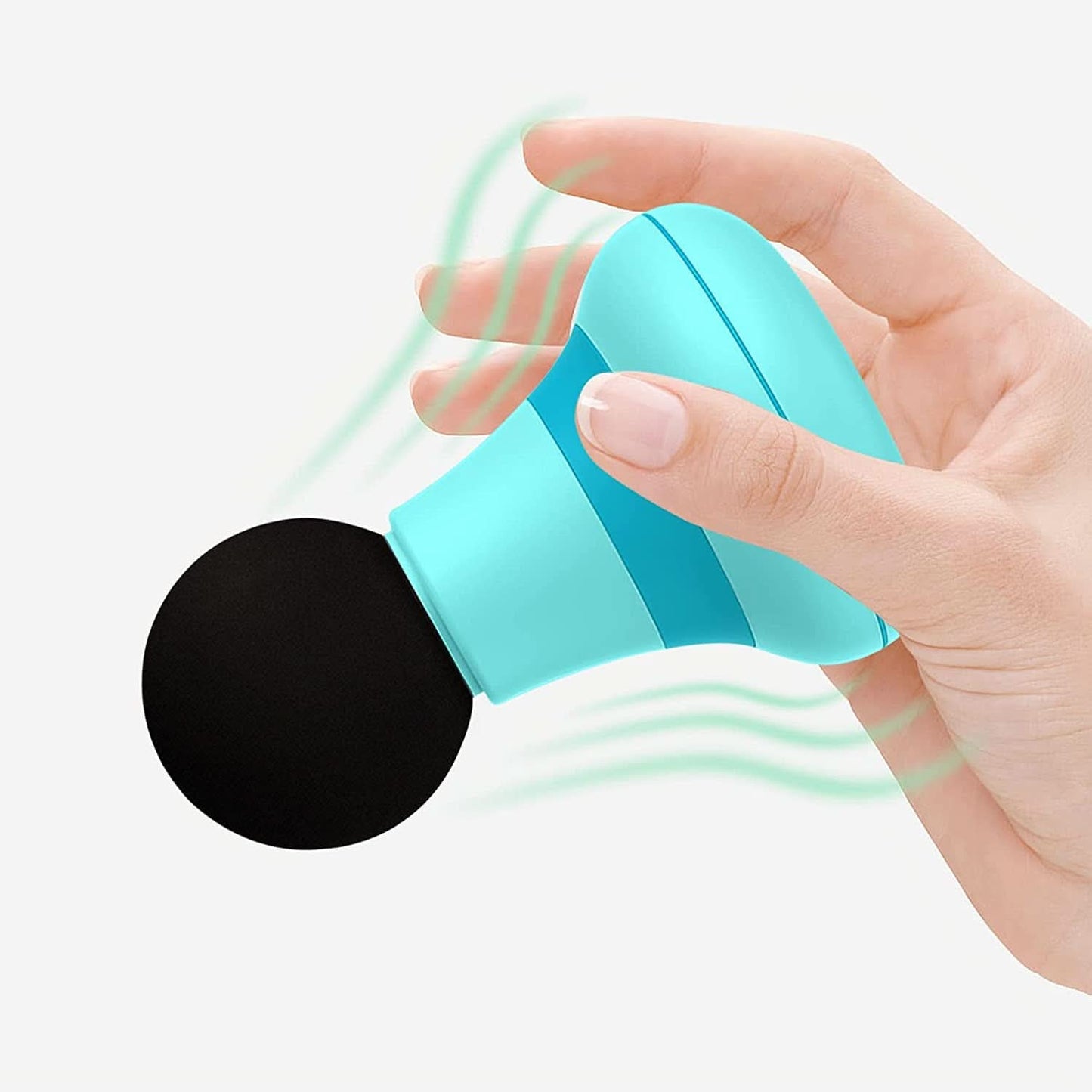 Rechargeable Handheld Massager Wand with 6 Modes