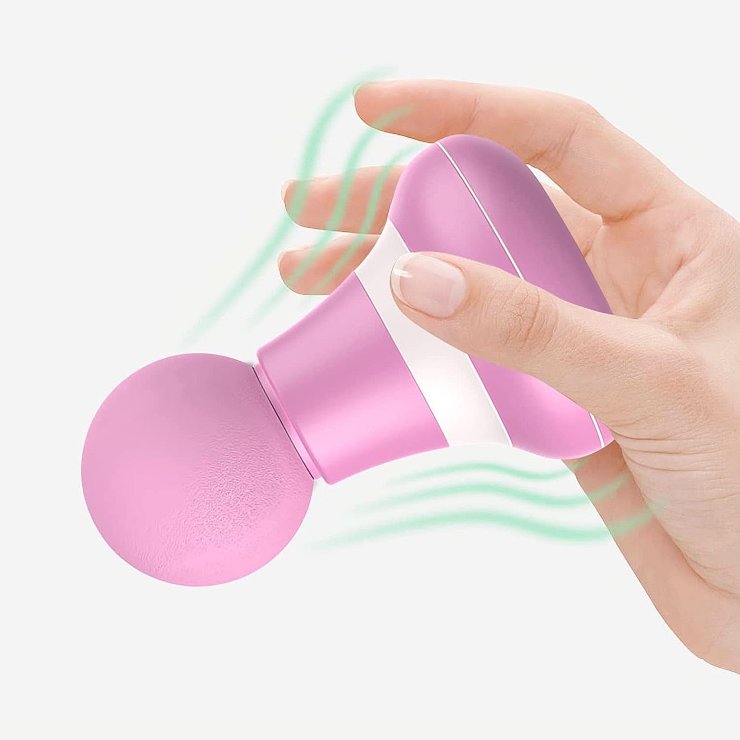 Rechargeable Handheld Massager Wand with 6 Modes