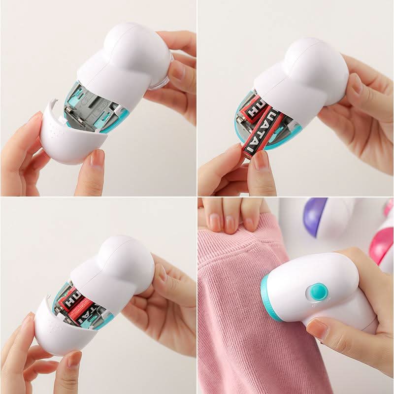 Fuzz Remover - Portable Electric Lint & Fuzz De-Piller for Clothes & Fabrics