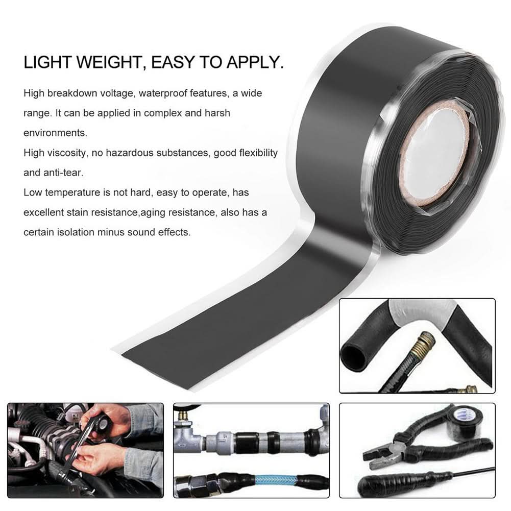 Ultra-Strong Self-Fluxing Silicone Tape - Waterproof