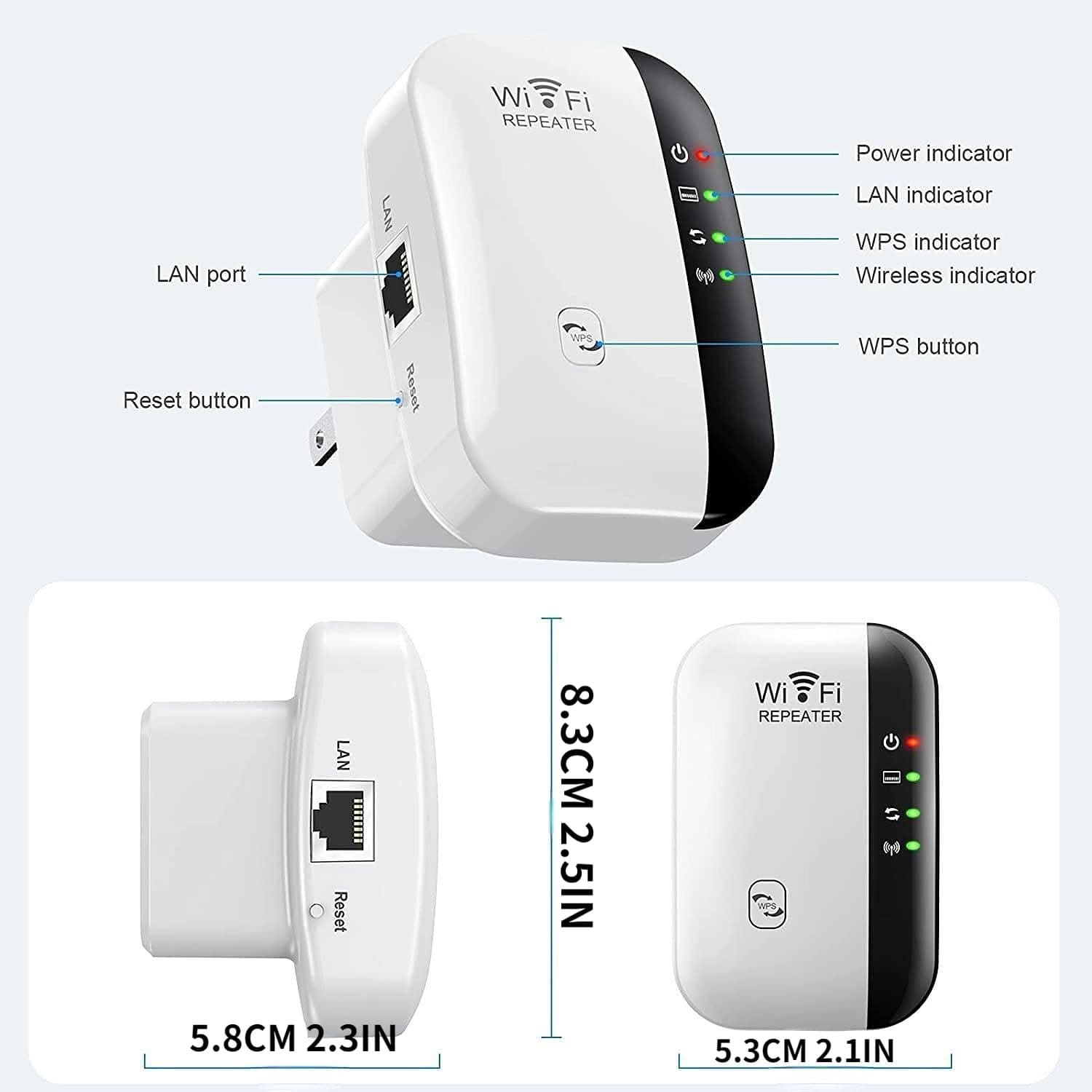 300Mbps WiFi Booster for Home Coverage