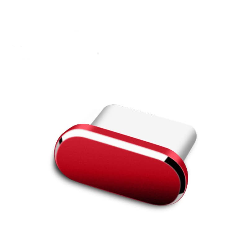 1 pcMetal Dust-Proof Charger Port Stopper Cap