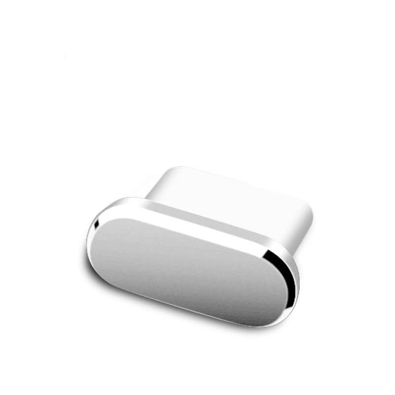1 pcMetal Dust-Proof Charger Port Stopper Cap
