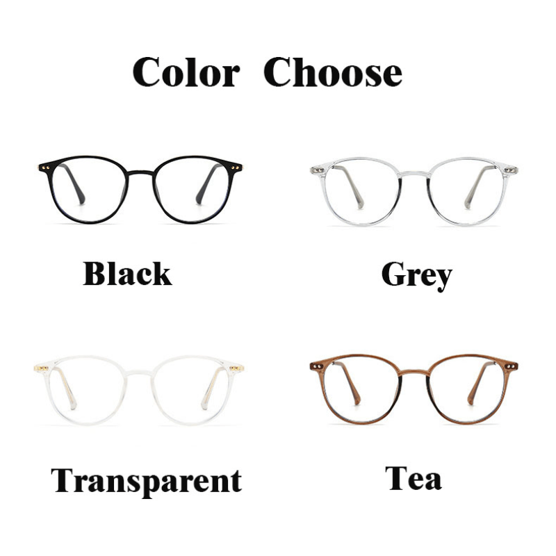 Diopter Progressive Oval Reading Glasses Multi-Focus Comfort