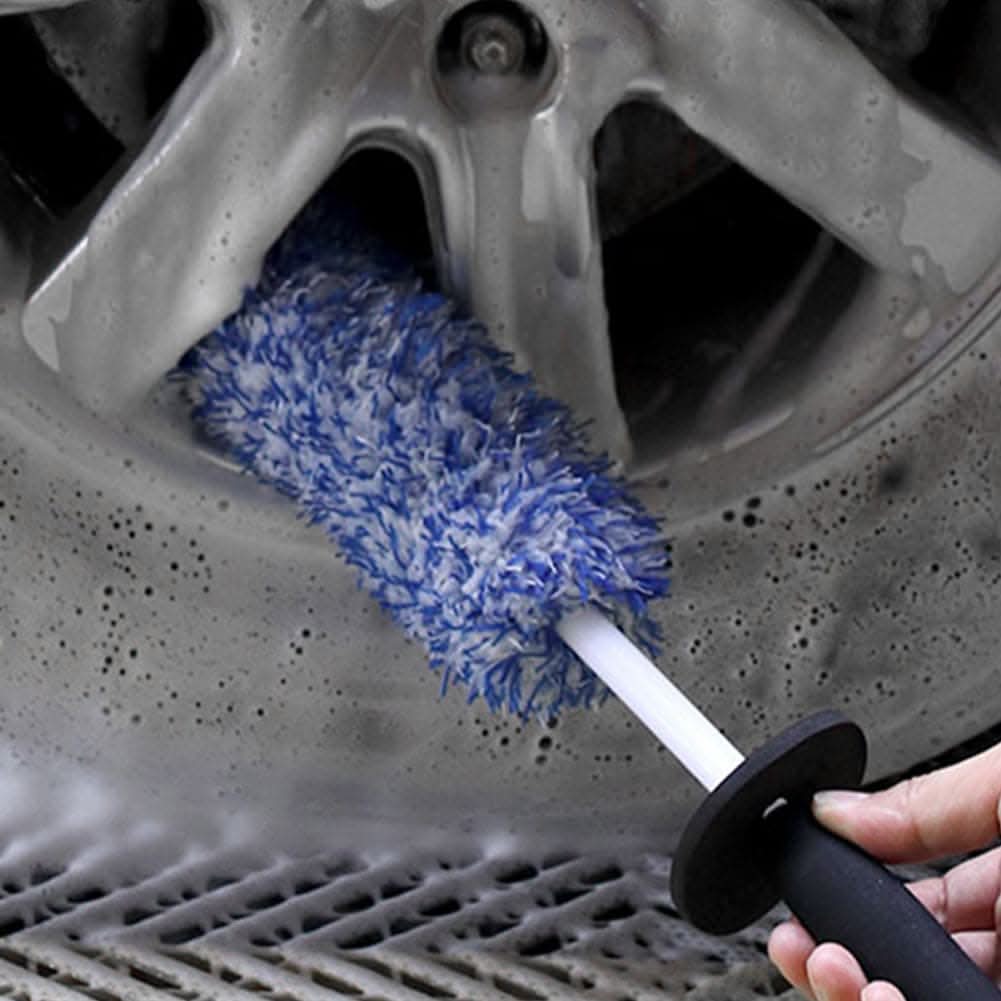 Premium Car Wheel Cleaning Brush – 43cm Microfiber