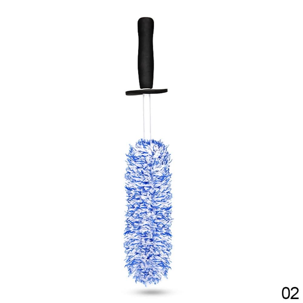 Premium Car Wheel Cleaning Brush – 43cm Microfiber