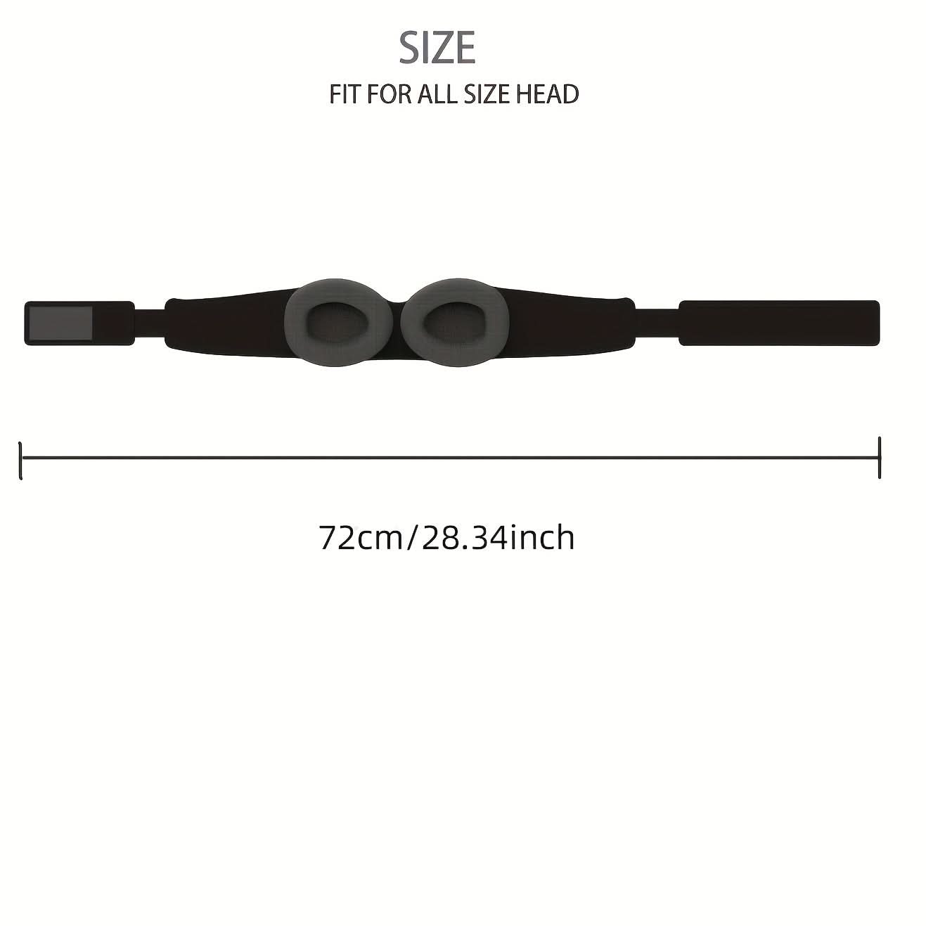 3D Contoured Sleep Mask for Total Darkness